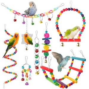 Pethee Vogelspielzeug-Set