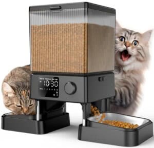 oneisall 5L Futterautomat für Katzen